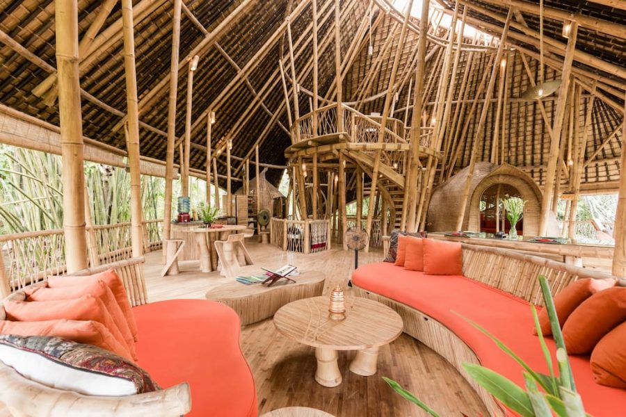 Villa in bamboo Ubud 