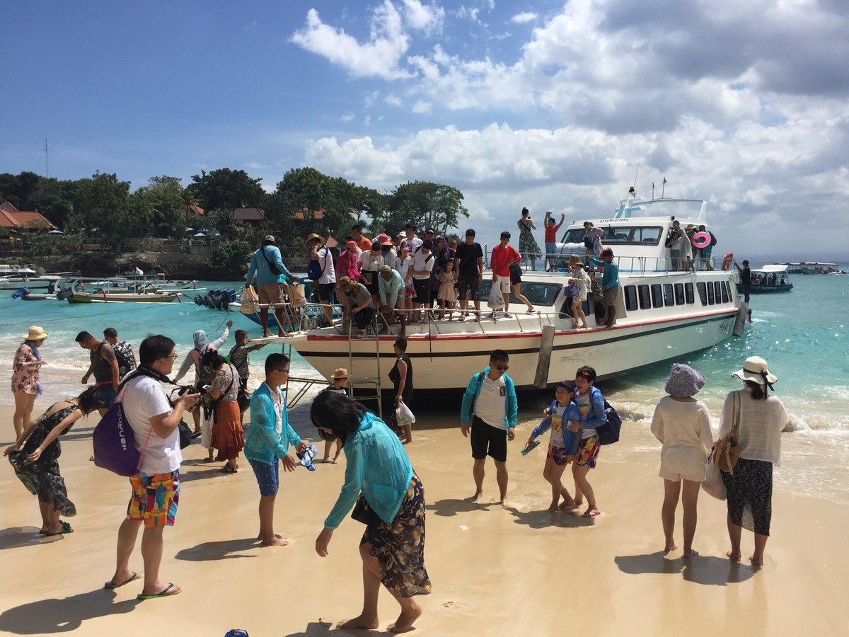 Nusa Lembongan in giornata Nusa Lembongan in giornata